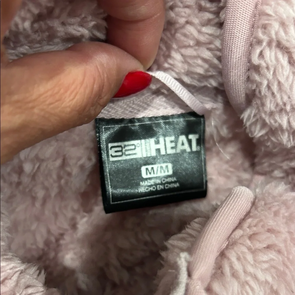 NWT Cozy Pink Fleece Women’s Jacket - Picture 4 of 4